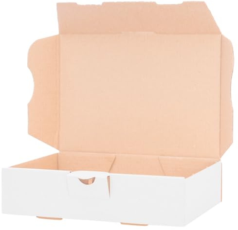 verpacking Maxibriefkartons 180 x 130 x 45 mm Weiß [Größe und Stückzahl wählbar] DIN A6 | C6 Maxibrief MB-2 Versandkarton für Warenpost 300 Stück