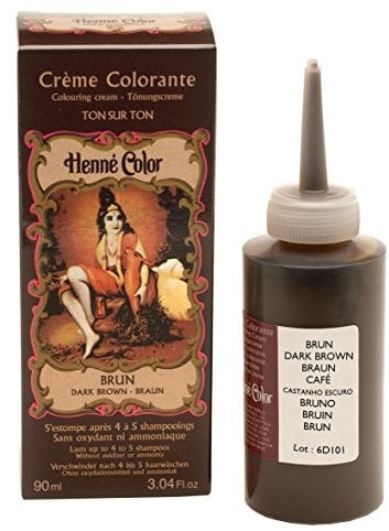 Henné Color: Brown (braun) Henna - Tönungscreme (90 ml)