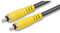 Cable-Tex - Cavo audio maschio-maschio/cavo coassiale video composito, lunghezza 1,2 m