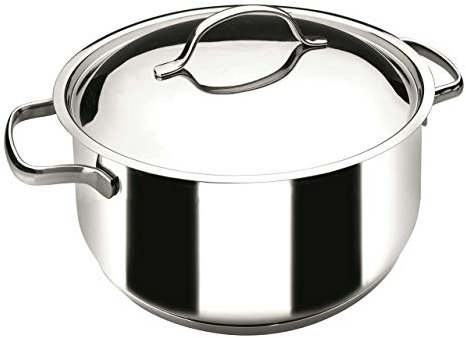 LACOR - 32016 - Cacerola con Tapa Basic 16 cm INOX