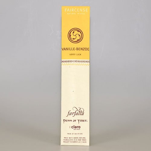 Faircense Räucherstäbchen Vanille-Benzoe 10 St.