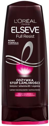 L'Oréal Elseve Arginine Resistance X3 Stärkender Conditioner für schwaches und sprödes Haar, 200 ml