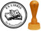 Ex Libris Exlibris Stempel BÜCHER - mit persönlichem Namen und Motiv