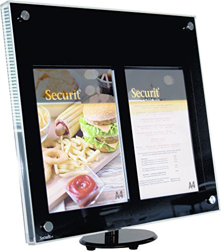 Securit LED Externe Menü/Informationen Display Fall Polyacryl