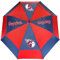 Team Golf MLB Cleveland Indians 62 Golf Umbrella with Protective Sheath, Double Canopy Wind Protection Design, Auto Open Button