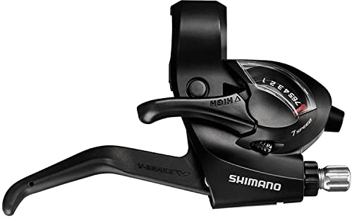 Shimano Ef41 3X7-Speed Brake/Shift Lever Set Black