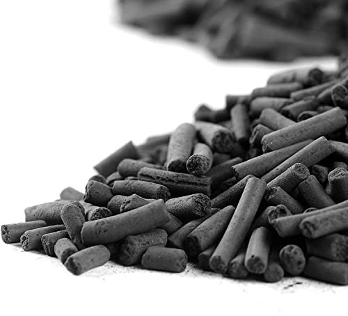 Noa Store Pflanzen Bambuskohle Aktivkohle Granulat 9 kg in 4 Beuteln, Filter Pellets für Aquarium, Wasseraufbereitung, Teichfilter Zubehör, Kohletabletten, Lebensmittelecht, Pool, Luftreiniger