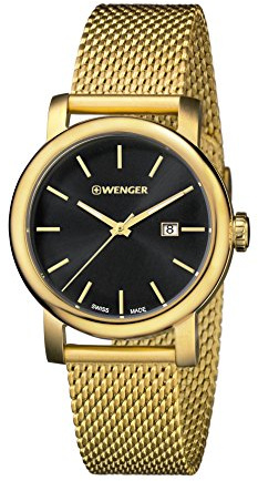 Wenger DamenArmbanduhr Analog Quarz Edelstahl 01.1021.120