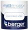 Berger Vinyl Matt 1L Pure Brilliant White