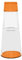 Zak! Designs 1372-7085 Fizz - Jarra con tapón-Vaso (San, 1 L), Color Naranja