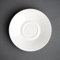 Olympia Lot de 12 soucoupes en porcelaine blanche pour café expresso