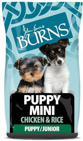 Burns Pet Nutrition Hypoallergenic Complete Dry Dog Food Puppy Mini Chicken and Rice 2 kg