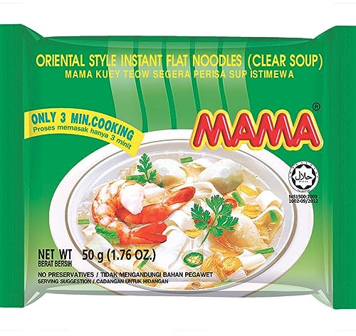 MAMA - Instant Flach Reis Nudel Klar Suppe, 30er pack (30 X 50 GR)