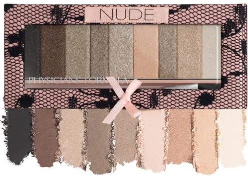 Physicians Formula Shimmer Strips Eyeshadow, Multi-Finish Nude Palette with Extreme Shimmer, Hypoallergenic & Cruelty-Free – Nude