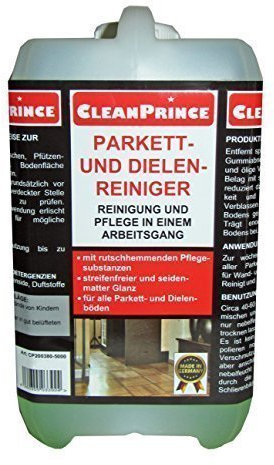 5 Liter 5000 ml Parkettreiniger Parkett und Dielen Grund Reiniger Holzreiniger Dielenreiniger Dielenböden