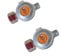 Druckregler Gasregler Regler Druckminderer für Brenner 2,5 oder 4 bar (2,5 bar)