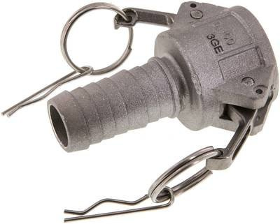 Kamlock-Kupplung (C) 25 (1) mm Schlauch, Aluminium Werkstoff:Aluminium Schlauch Ø innen:25 (1) mm
