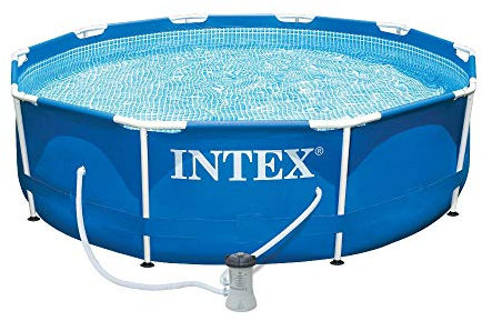 Intex Metal Frame Pool Set, 10-Feet x 30-Inch