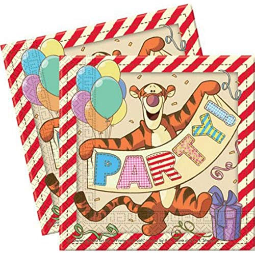 20 Papierservietten Winnie Puuh für Partys 33x33cm