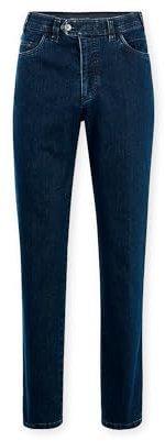 BRÜHL FINE TROUSERS Swingpocket Herren Milano II 003142 I Herrenhose mit Komfortdehnbund aus Ring-Stretch-Denim I Optimale Bewegungsfreiheit