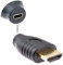 HDMI Micro D Femelle Femelle vers Standard HDMI Fiche Adaptateur Onvertisseur