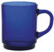 Duralex Lot de 6 tasses empilables en verre trempé 26 cl, tasses de cuisine durables pour café, thé, petit-déjeuner, usage quotidien, lot de tasses en verre de la collection Versailles