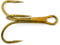 Phoxinus Bronze Treble Hooks - Freshwater and saltwater/sea fishing hooks - Bronzed hooks perfect for lures, spinners and traces. Ideal for pike, perch, trout, bass, mackerel, pollock, zander.