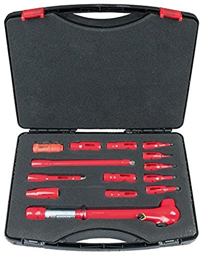 KS Tools 117.1881 3/8 Isolierter Steckschlüssel-Satz, 14-tlg.