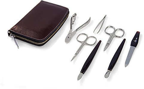 Country Etui 7-teilig Etui mit Reißverschluss in braun 1 Stk.