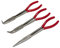 Sealey Ak8568 Needle Nose Pliers Set 3Pc 280Mm