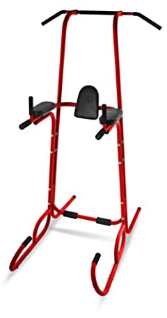 Stamina Power Tower Fitnessgerät für Zuhause in Rot