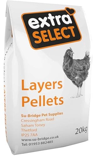 Extra Select Complete Layers Pellets Poultry Feed, 20 kg