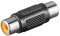 Audio-Adapter Cinch Kupplung Cinch Kupplung ,10er Pack