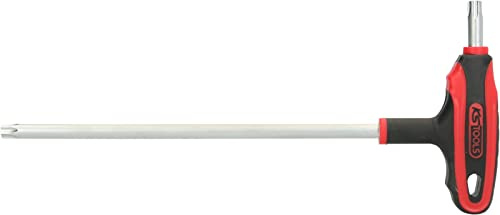 KS Tools 151.8128 ERGOTORQUEplus T-Griff-TX-Winkelstiftschlüssel,Bohrung, TB45