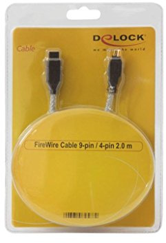 Delock Kabel FireWire B 2,0m St9/St4