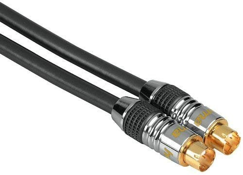 ProClass HQ 5m S-VHS-Kabel S-Video SVHS-Kabel schwarz DIN für TV LCD LED DVD VHS