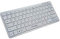 Primux K100W - Teclado Delgado, Color Blanco