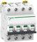 Schneider Electric - Acti9, iC60N disjoncteur 4P 16A courbe C - A9F77416