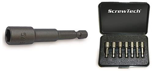 ALFA Tools hsn66698 W nicht magnetisch Nussschraubendreher-Set, mit 1–3/10,2 cm insgesamt
