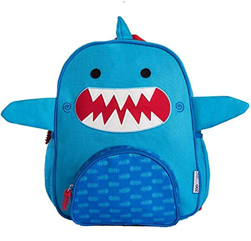 Zoocchini Kinder-Rucksack – Sherman The Hai, Blau