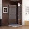 Duschkabine Dusche Duschwand 180° Schwingtür Eckeinstieg NANO Glas 100 x 100 x 195cm F