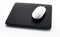 SIGEL Sa165 Tapis de Souris Eyestyle, Cuir Synthétique, Noir/Gris Foncé