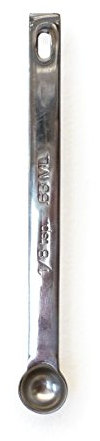 RSVP Endurance 18/8 Stainless Steel ⅛ Teaspoon Measuring Spoon (Pack of 3)