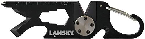 Lansky Herren Roadie, 8-in-1 Schärfer Messer, schwarz, 9,0cm