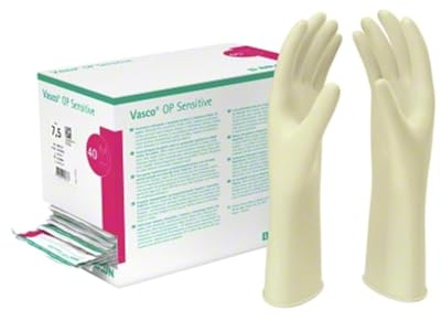 VASCO OP Sensitive Handsch.steril puderfrei Gr.9,0 2 St