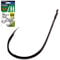 Owner SSW Straight Eye FISHING_HOOK 4/0, Qty 6, Cutting Point, Black Chrome Finish