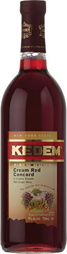 Kedem - Cream Red Concord, A Creamy Smooth Red Grape Wine - 750 ml