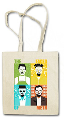 Urban Backwoods Faces Of I Hipster Bag Beutel Stofftasche Einkaufstasche