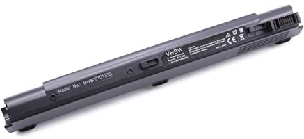 vhbw Li-Ion battery 4400mAh (14.8V) black for LAPTOP/NOTEBOOK MSI MegaBook MS-1057, MS-1058, MS-1221, MS-1222 as MS1006, BTY-S25, 0299-MP1006J443.