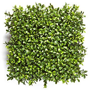 artplants.de Künstliche Buchsbaum Matte Tom, 300 Blätter, grün, 25cm - Buchs künstlich - Kunstpflanze